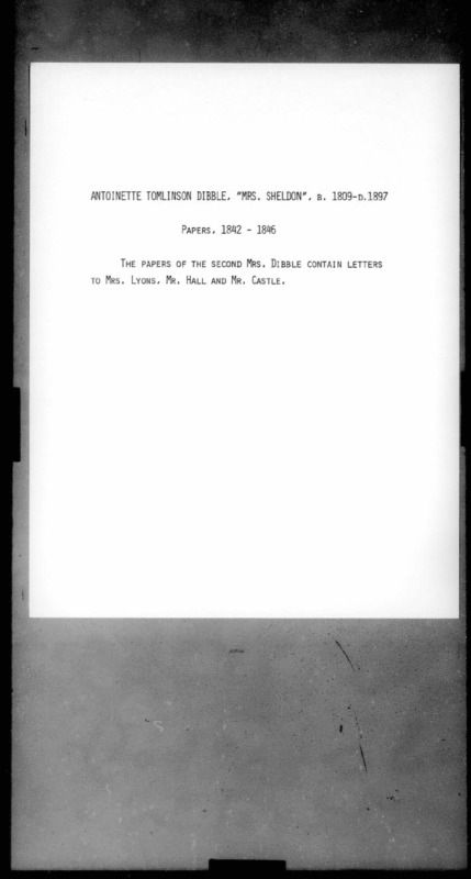 Dibble, Sheldon_0008_1842-1846_to Hall and Castle from Dibble, Antoinette.pdf