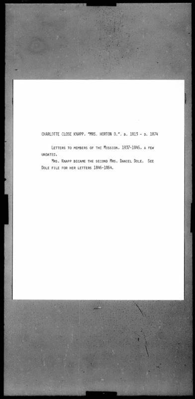 Knapp, Horton_0003_1837-1846_from Knapp Charlotte to missionaries and relatives_Part1.pdf