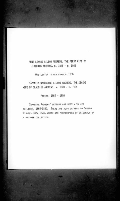 Andrews, Claudius Buchanan_0005_1856-1856_Wife 1_Anne Seward Gilson.pdf