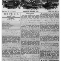 The Friend - 1861.03.01 - Newspaper