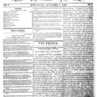 The Friend - 1849.10.01 - Newspaper