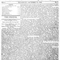 The Friend - 1849.10.15 - Newspaper