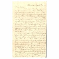 Wilcox, Lucy E. (Hart) - Letters to Lucy Eliza Hart Wilcox at Hilo - Knapp, Charlotte (Waimea) ~ August 19, 1837