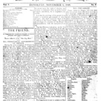 The Friend - 1849.11.01 - Newspaper