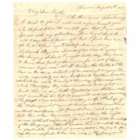 Wilcox, Abner - Letters from Mission Brethren (and others) - Knapp, Horton O. - 1837.08.09 - Waimea