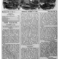 The Friend - 1861.10.19 - Newspaper