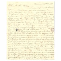 Wilcox, Abner - Letters from Mission Brethren (and others) - Knapp, Horton O. - 1837.09.27 - Waimea