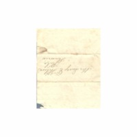 Wilcox, Lucy E. (Hart) - Letters to Lucy Eliza Hart Wilcox at Hilo - Knapp, Charlotte C. (Waimea) ~ ------, 1837 or 1838