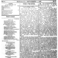 The Friend - 1849.09.01 - Newspaper