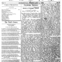 The Friend - 1849.02.01 - Newspaper