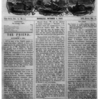 The Friend - 1861.10.01 - Newspaper