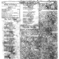 The Friend - 1849.04.02 - Newspaper