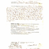 Wilcox, Abner - Legal papers and teaching credentials - 1836.09.05 - I.O.U. from Charles and Aaron Wilcox (Harwinton)